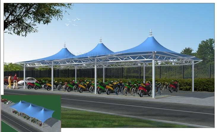 景觀膜結(jié)構(gòu)雨棚設(shè)計