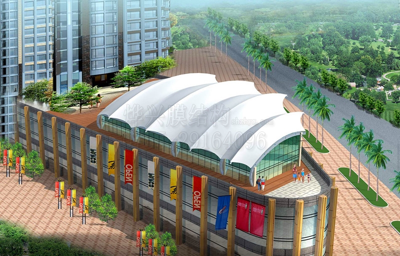 生活中不同場所的膜結(jié)構(gòu)設計